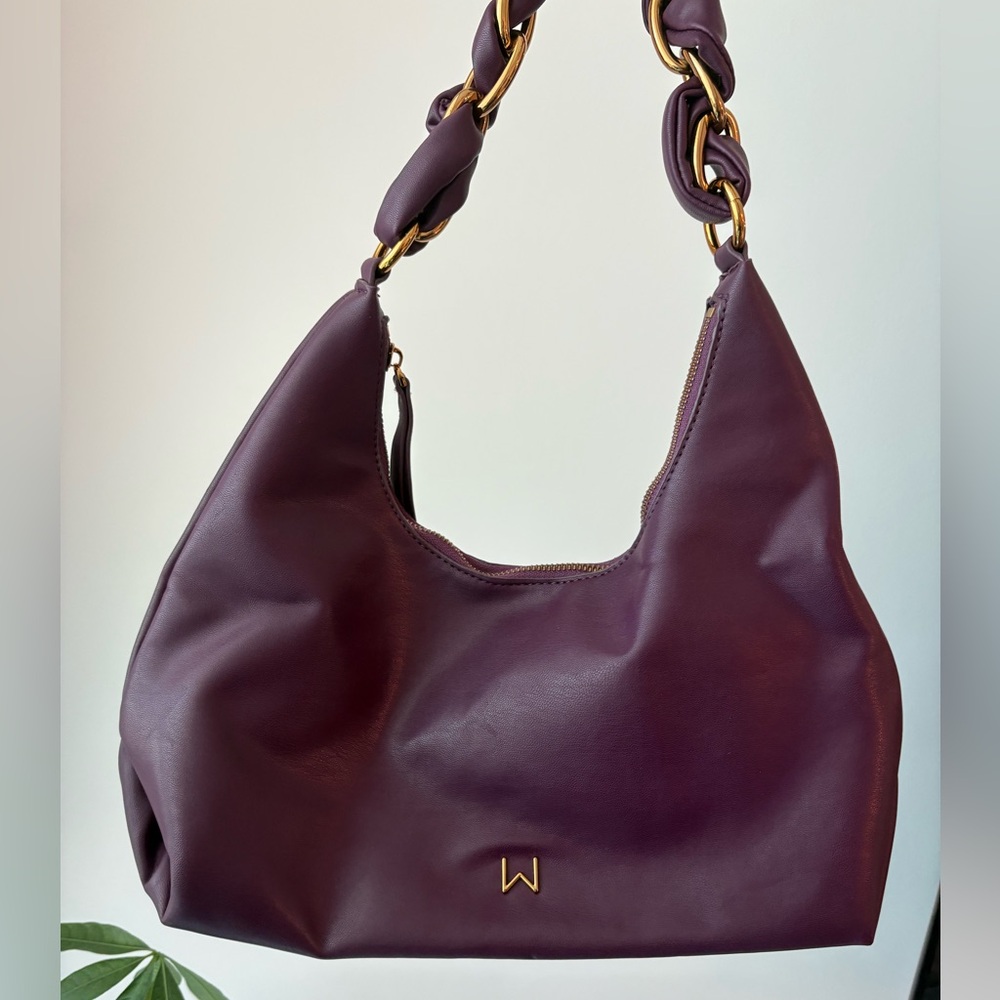 HOUSE OF WANT - Purple Hobo Shoulder Bag